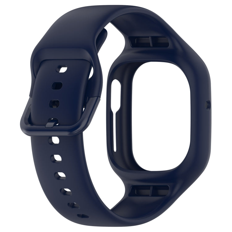 For Honor Watch 4 Integrated Fully Enclosed Silicone Watch Band