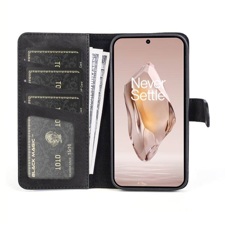 For OnePlus 12R Stitching Horizontal Flip Leather Phone Case