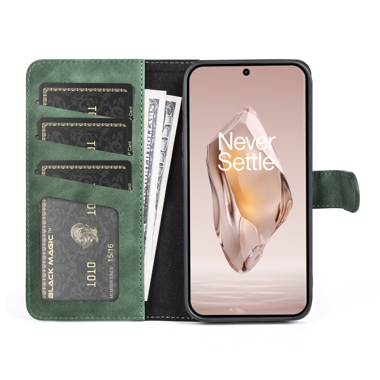 For OnePlus 12R Stitching Horizontal Flip Leather Phone Case