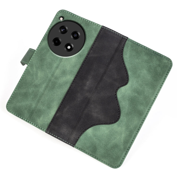 For OnePlus 12R Stitching Horizontal Flip Leather Phone Case
