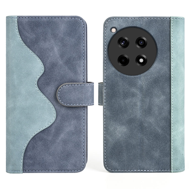 For OnePlus 12R Stitching Horizontal Flip Leather Phone Case