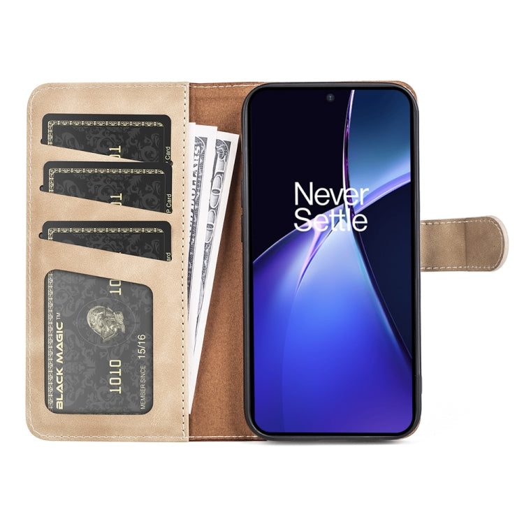 For OnePlus Nord CE4 Lite 5G Stitching Horizontal Flip Leather Phone Case
