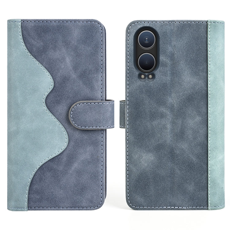 For OnePlus Nord CE4 Lite 5G Stitching Horizontal Flip Leather Phone Case