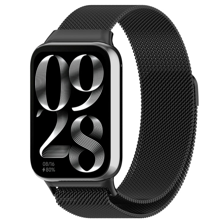 For Xiaomi Mi Band 8 Pro Milan Magnetic Steel Mesh Watch Band