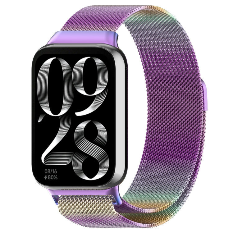 For Xiaomi Mi Band 8 Pro Milan Magnetic Steel Mesh Watch Band