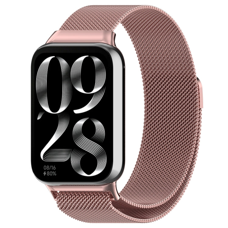 For Xiaomi Mi Band 8 Pro Milan Magnetic Steel Mesh Watch Band