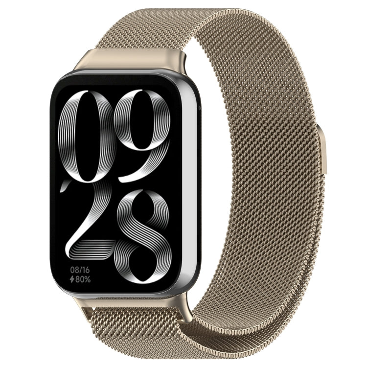 For Xiaomi Mi Band 8 Pro Milan Magnetic Steel Mesh Watch Band