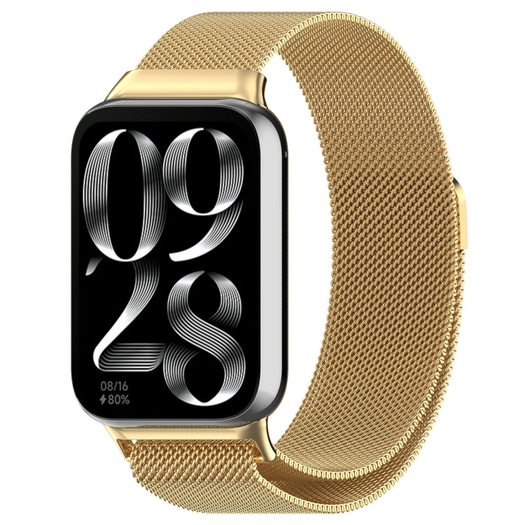 For Xiaomi Mi Band 8 Pro Milan Magnetic Steel Mesh Watch Band