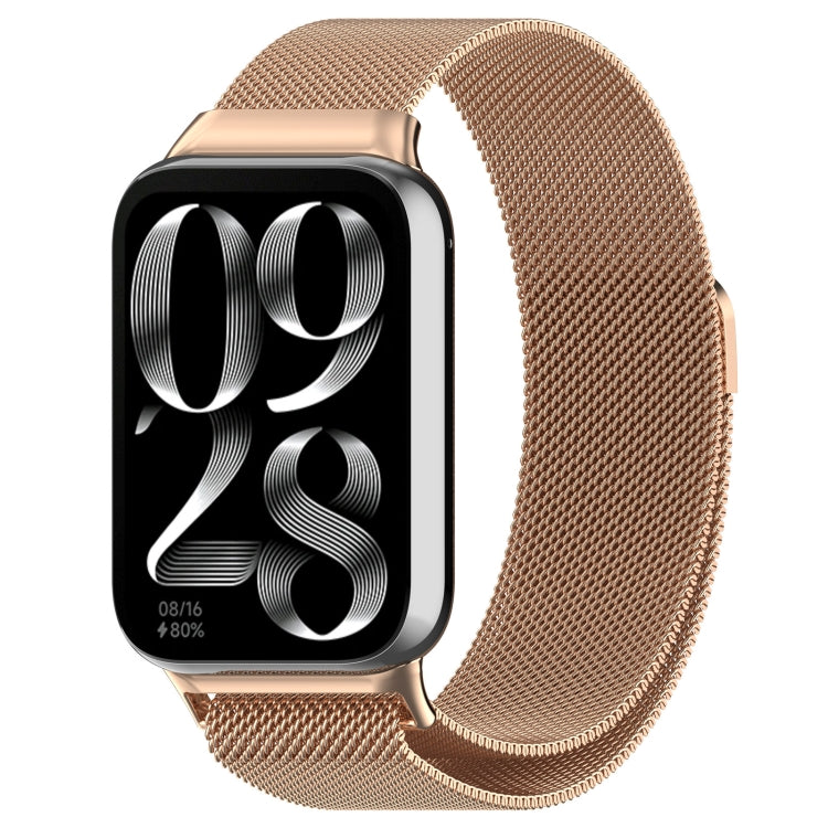 For Xiaomi Mi Band 8 Pro Milan Magnetic Steel Mesh Watch Band