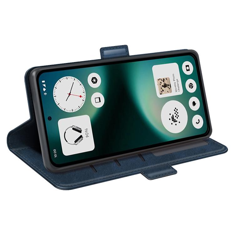 For Nothing Phone 3a Lite Dual-side Magnetic Buckle Horizontal Flip Leather Phone Case
