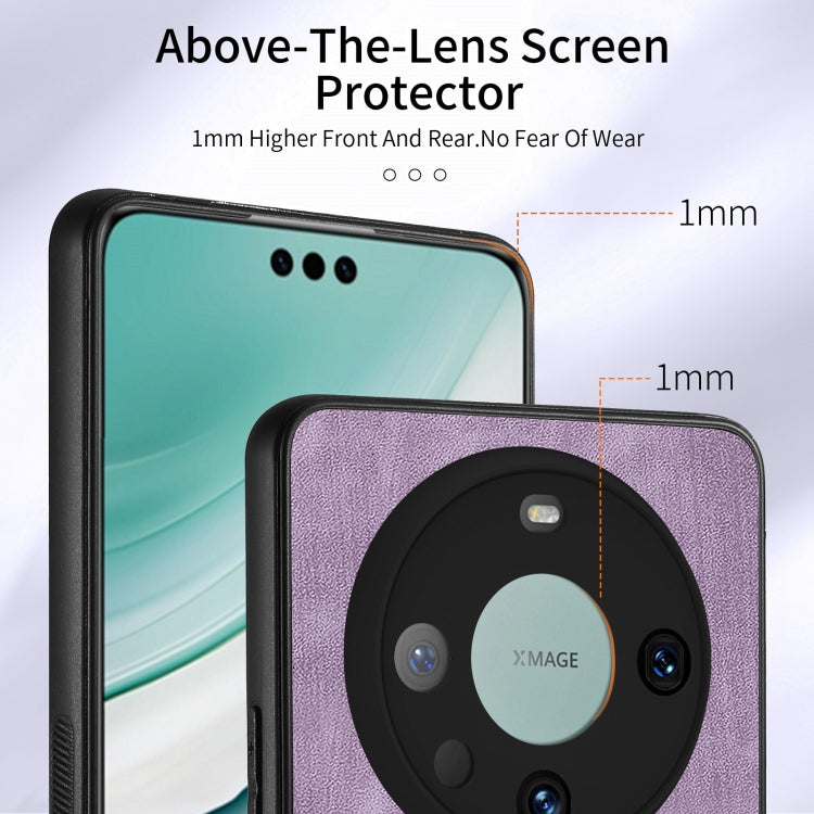 For Huawei Mate 60 Pro Retro Skin-feel Ring Multi-card Wallet Phone Case