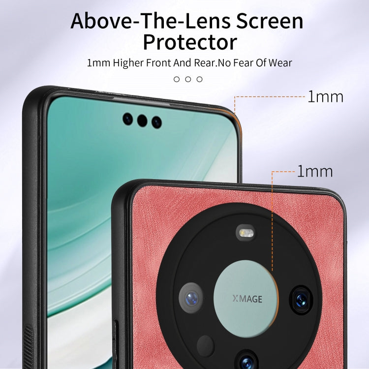 For Huawei Mate 60 Pro Retro Skin-feel Ring Multi-card Wallet Phone Case