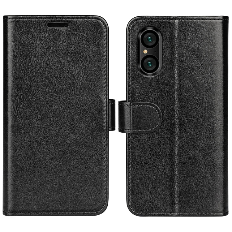 For Sony Xperia 5 V R64 Texture Horizontal Flip Leather Phone Case
