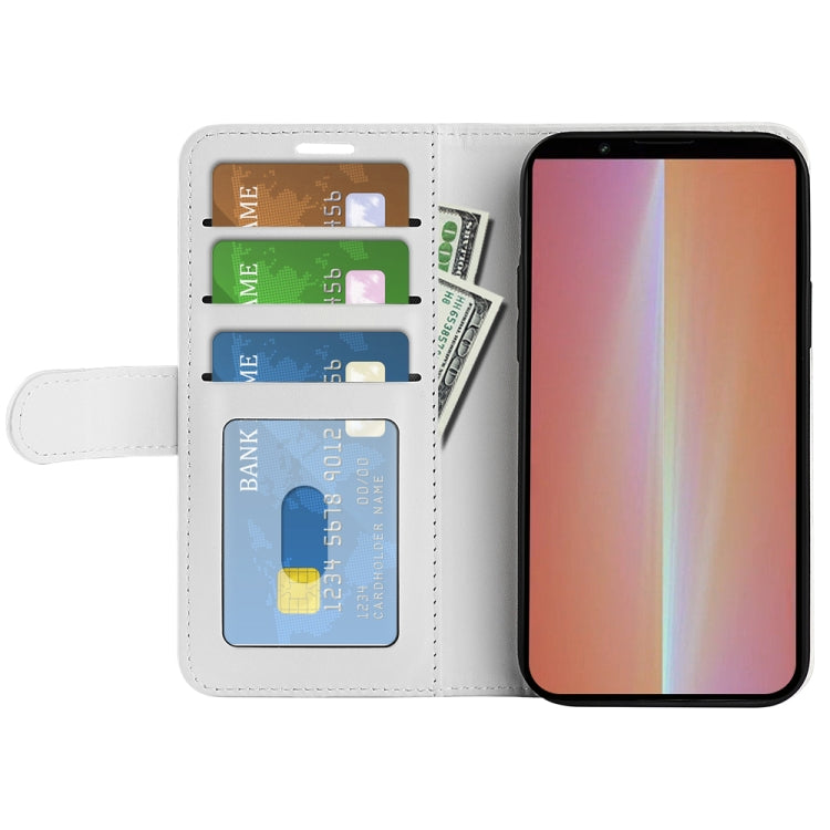 For Sony Xperia 5 V R64 Texture Horizontal Flip Leather Phone Case