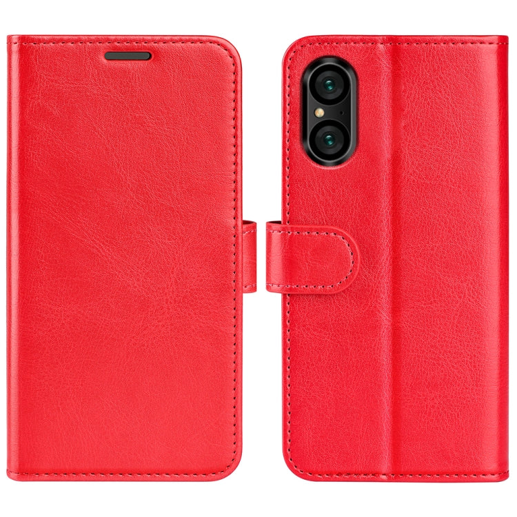 For Sony Xperia 5 V R64 Texture Horizontal Flip Leather Phone Case