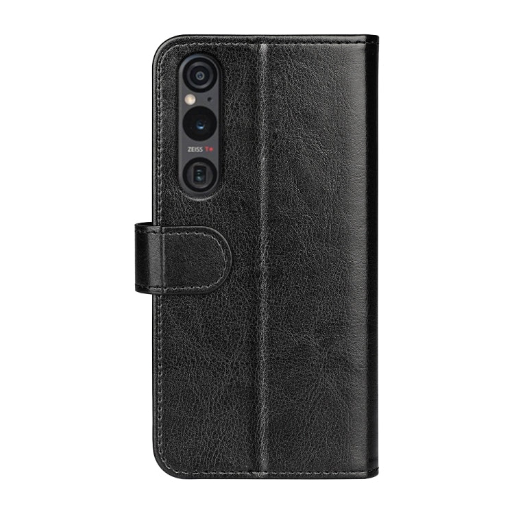 For Sony Xperia 1 VI R64 Texture Horizontal Flip Leather Phone Case