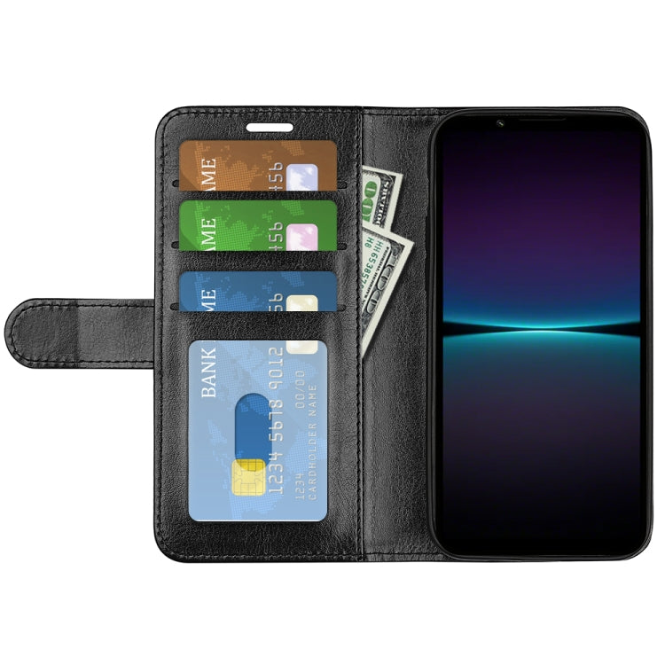 For Sony Xperia 1 VI R64 Texture Horizontal Flip Leather Phone Case