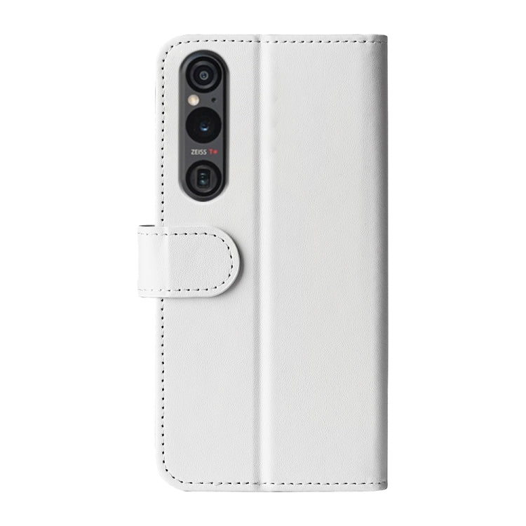 For Sony Xperia 1 VI R64 Texture Horizontal Flip Leather Phone Case