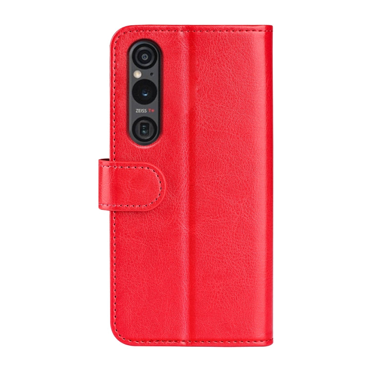 For Sony Xperia 1 VI R64 Texture Horizontal Flip Leather Phone Case