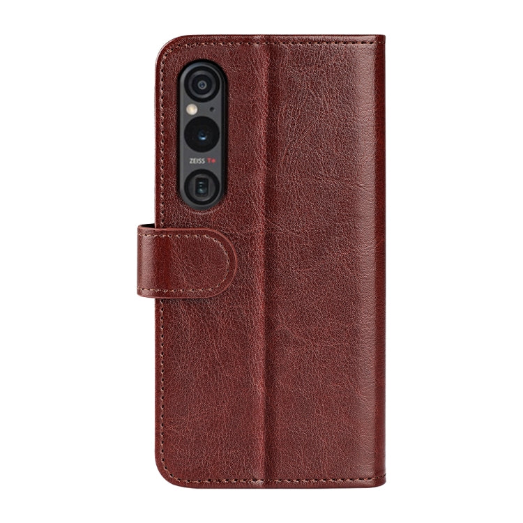 For Sony Xperia 1 VI R64 Texture Horizontal Flip Leather Phone Case