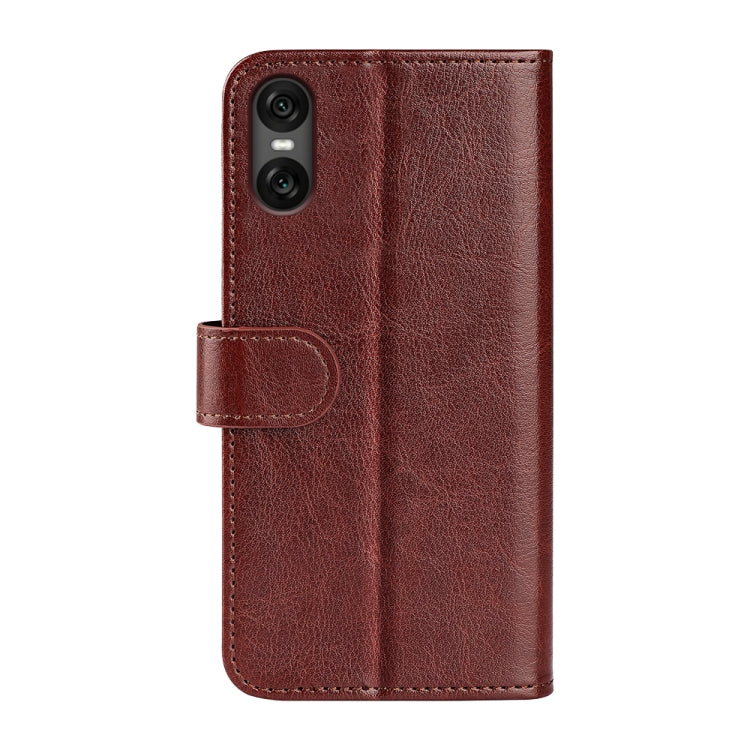 For Sony Xperia 10 VI R64 Texture Horizontal Flip Leather Phone Case