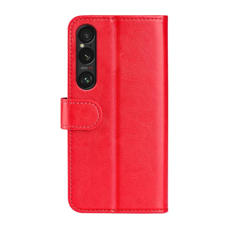 For Sony Xperia 1 VII R64 Texture Horizontal Flip Leather Phone Case