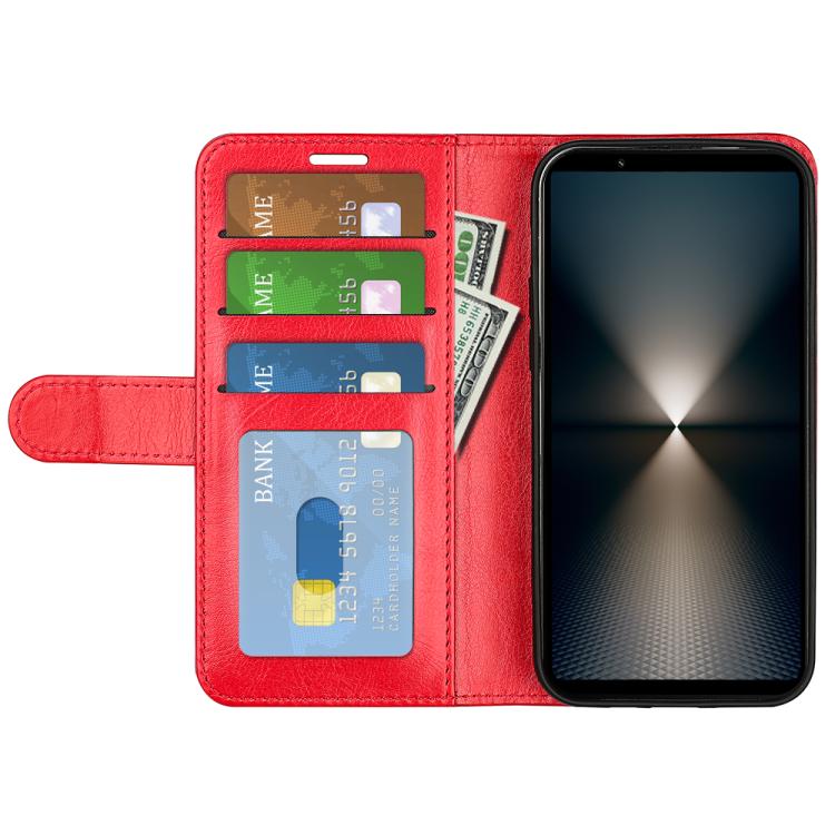 For Sony Xperia 1 VII R64 Texture Horizontal Flip Leather Phone Case