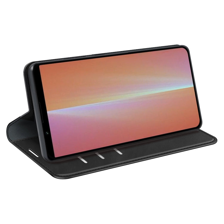 For Sony Xperia 5 V Retro-skin  Magnetic Suction Leather Phone Case