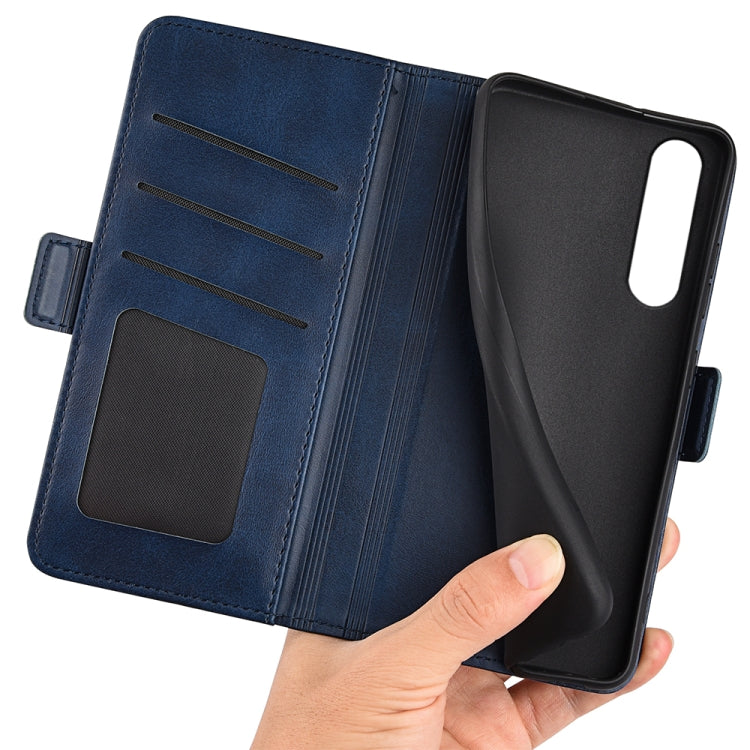 For Sony Xperia 1 VI Dual-side Magnetic Buckle Horizontal Flip Leather Phone Case