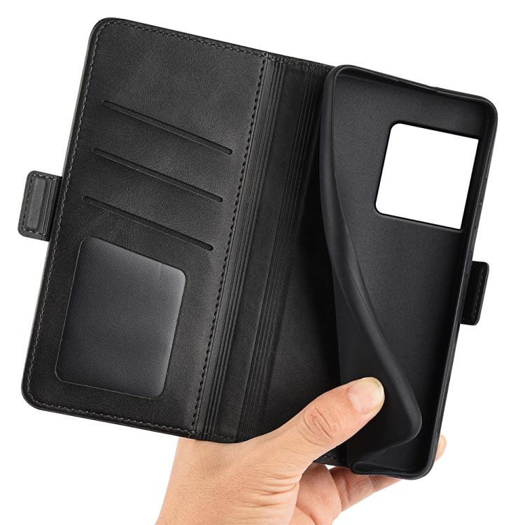 For Sony Xperia 1 VIII Dual-side Magnetic Buckle Horizontal Flip Leather Phone Case
