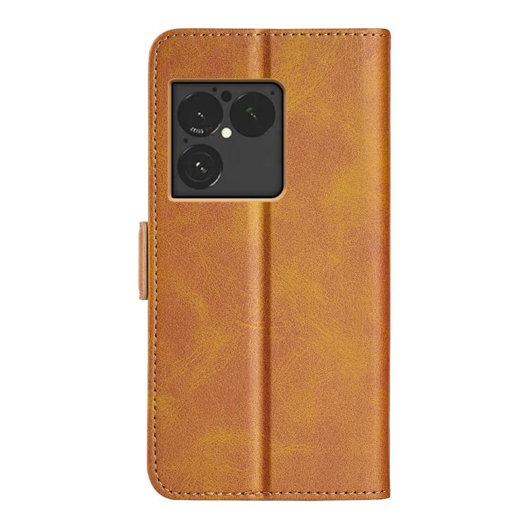 For Sony Xperia 1 VIII Dual-side Magnetic Buckle Horizontal Flip Leather Phone Case