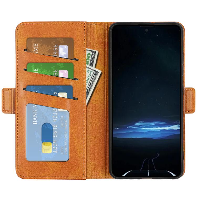 For Sony Xperia 1 VIII Dual-side Magnetic Buckle Horizontal Flip Leather Phone Case