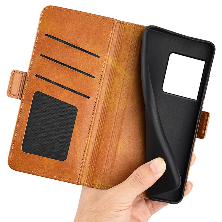 For Sony Xperia 1 VIII Dual-side Magnetic Buckle Horizontal Flip Leather Phone Case