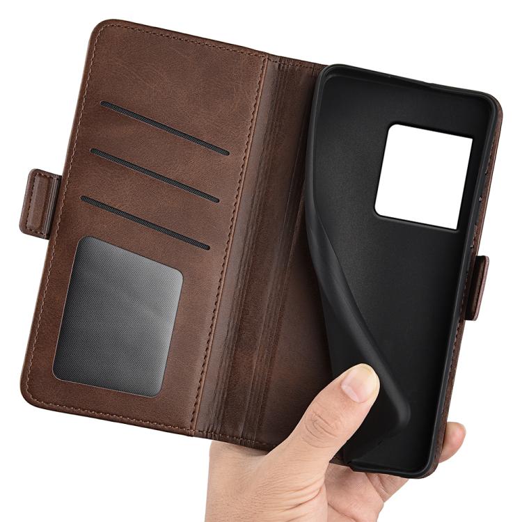 For Sony Xperia 1 VIII Dual-side Magnetic Buckle Horizontal Flip Leather Phone Case
