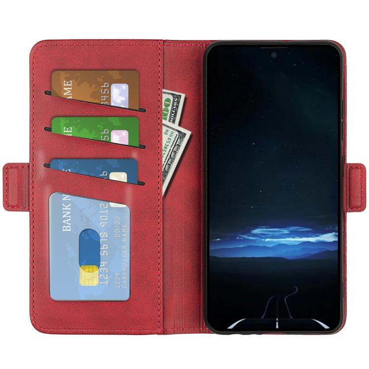 For Sony Xperia 1 VIII Dual-side Magnetic Buckle Horizontal Flip Leather Phone Case
