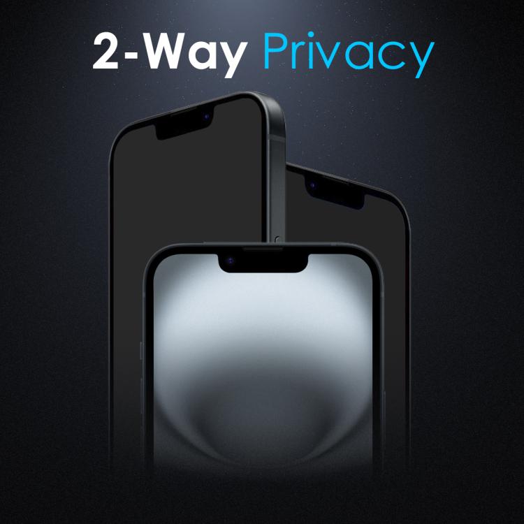 For iPhone 17e / 16e NORTHJO A++ 0.3mm 28 Degree Privacy Screen Tempered Glass Film