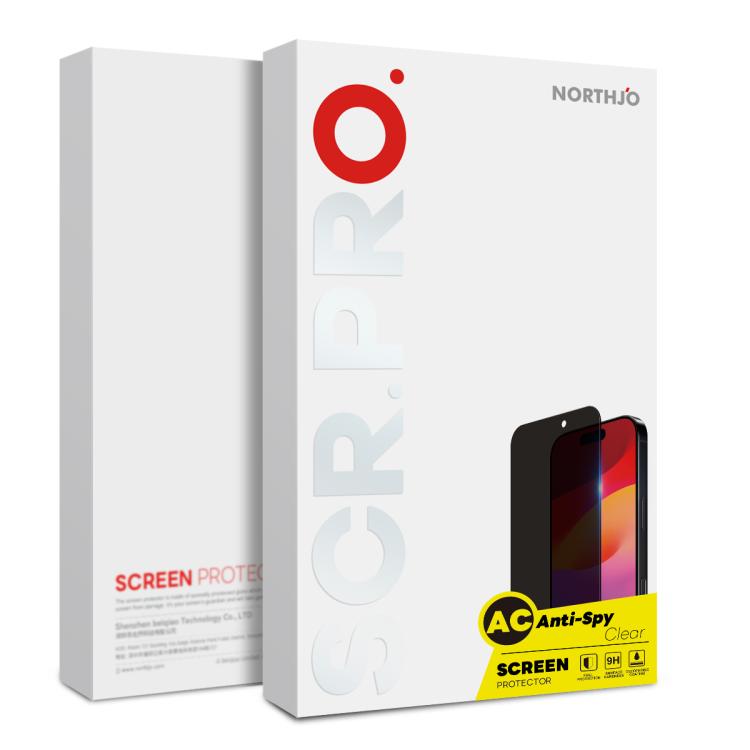 For iPhone Air NORTHJO A++ 0.3mm 28 Degree Privacy Screen Tempered Glass Film