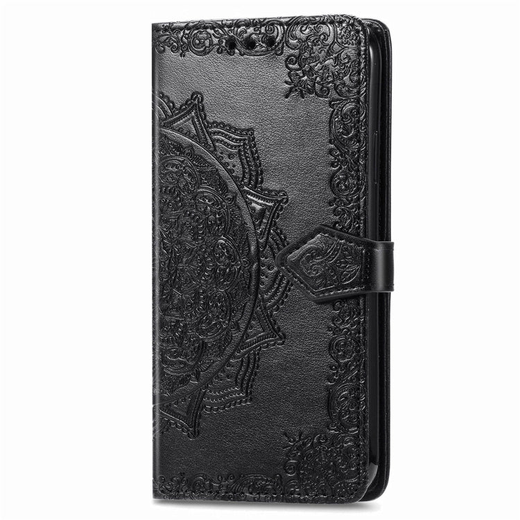 For Samsung Galaxy C55 Mandala Flower Embossed Leather Phone Case