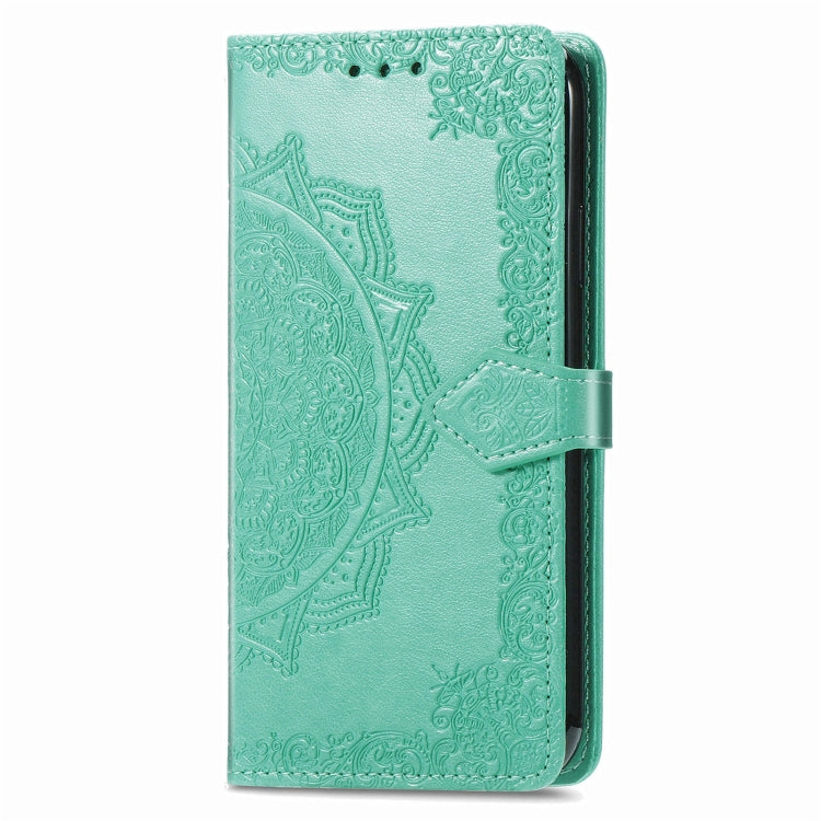 For Samsung Galaxy C55 Mandala Flower Embossed Leather Phone Case