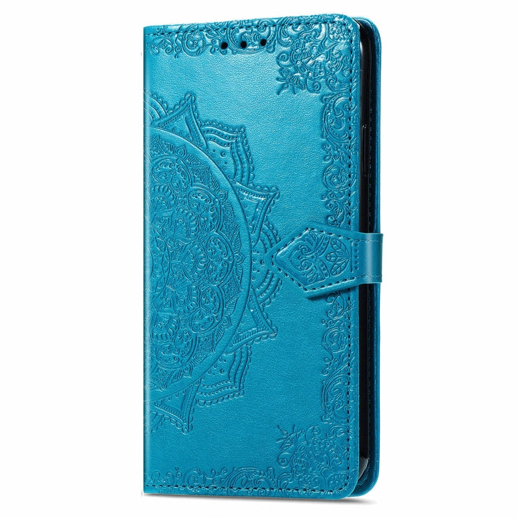 For Samsung Galaxy M55 Mandala Flower Embossed Leather Phone Case