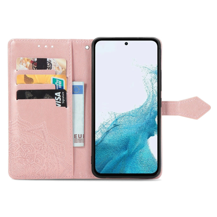 For Samsung Galaxy A36 5G Mandala Flower Embossed Leather Phone Case