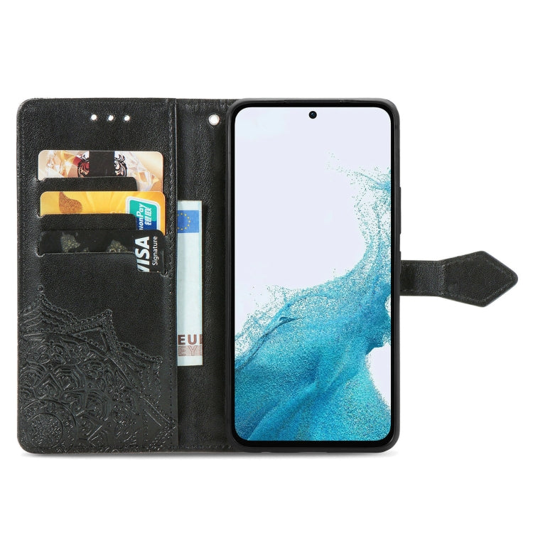 For Samsung Galaxy A36 5G Mandala Flower Embossed Leather Phone Case