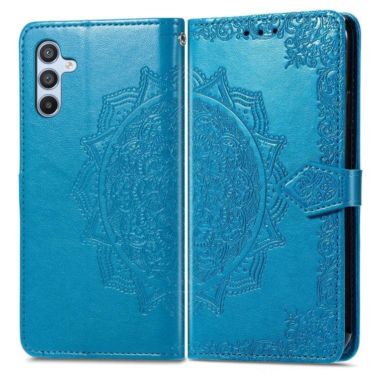For Samsung Galaxy A26 Mandala Flower Embossed Leather Phone Case