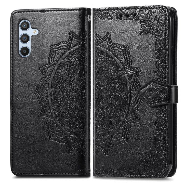 For Samsung Galaxy A26 Mandala Flower Embossed Leather Phone Case
