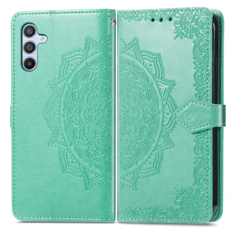 For Samsung Galaxy A26 Mandala Flower Embossed Leather Phone Case