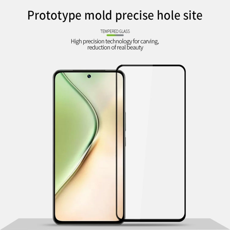 For vivo Y200T PINWUYO 9H 2.5D Full Screen Tempered Glass Film - Black
