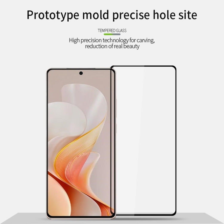 For vivo S19 PINWUYO 9H 2.5D Full Screen Tempered Glass Film - Black