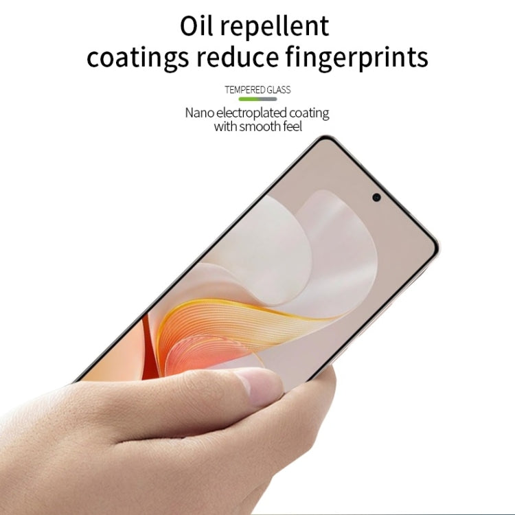 For vivo S19 PINWUYO 9H 2.5D Full Screen Tempered Glass Film - Black