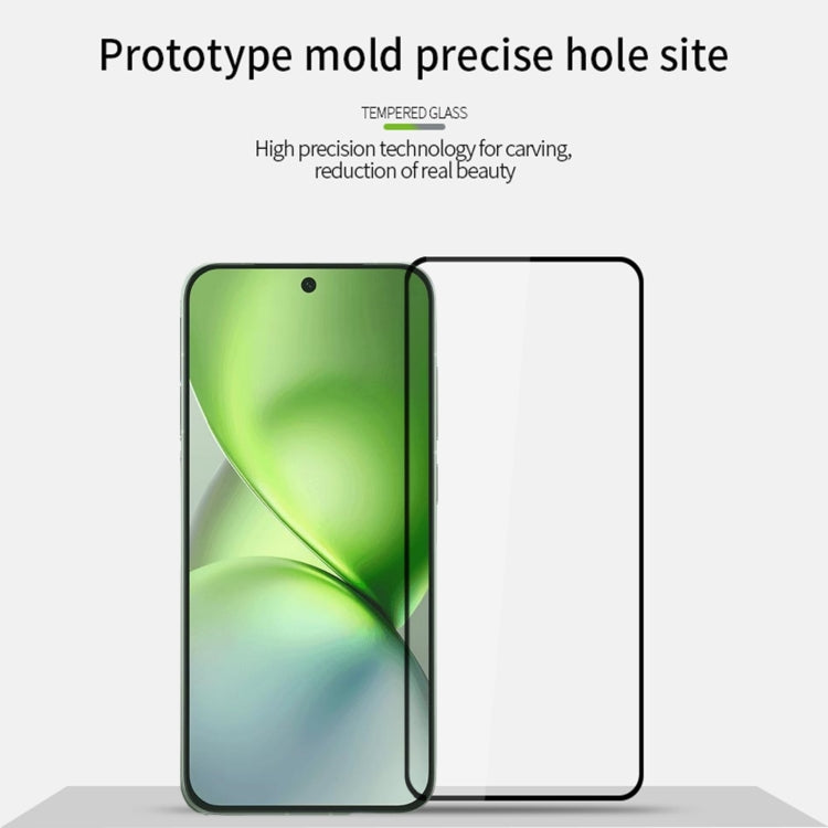 For vivo X200 Pro mini PINWUYO 9H 2.5D Full Screen Tempered Glass Film - Black
