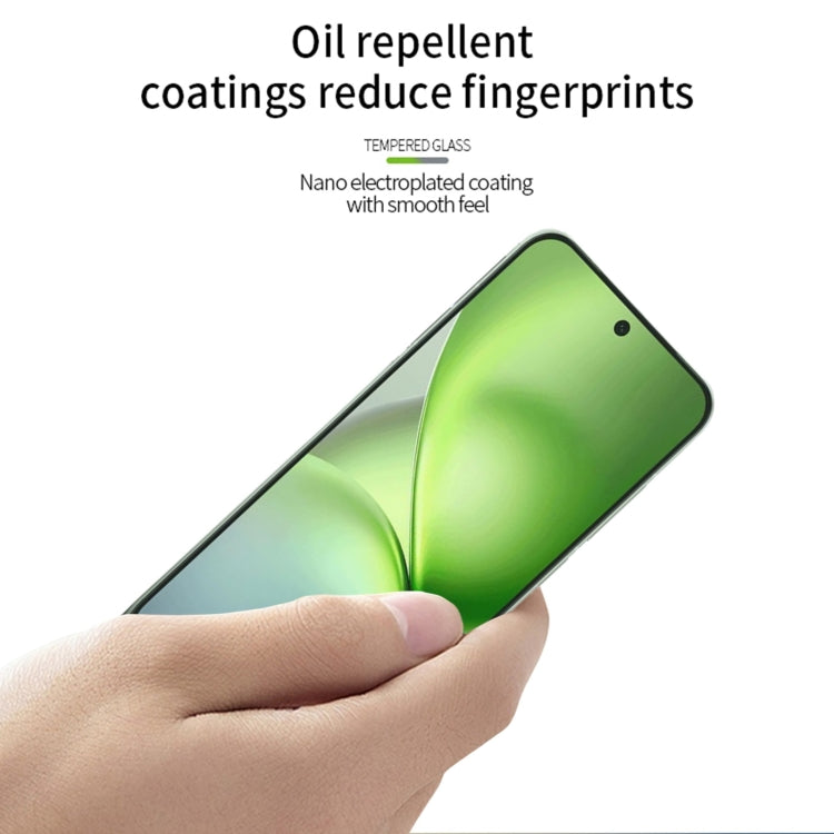 For vivo X200 Pro mini PINWUYO 9H 2.5D Full Screen Tempered Glass Film - Black